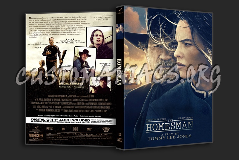 The Homesman dvd cover