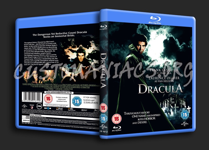 Dracula (1979) blu-ray cover