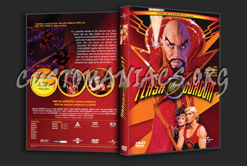 Flash Gordon dvd cover