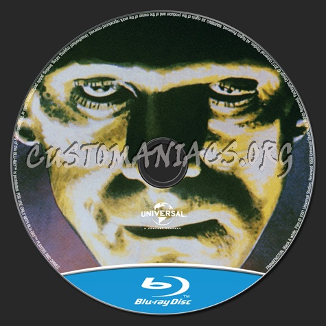 Frankenstein (1931) blu-ray label