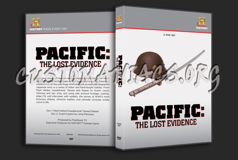 Pacific: The Lost Evidence dvd cover