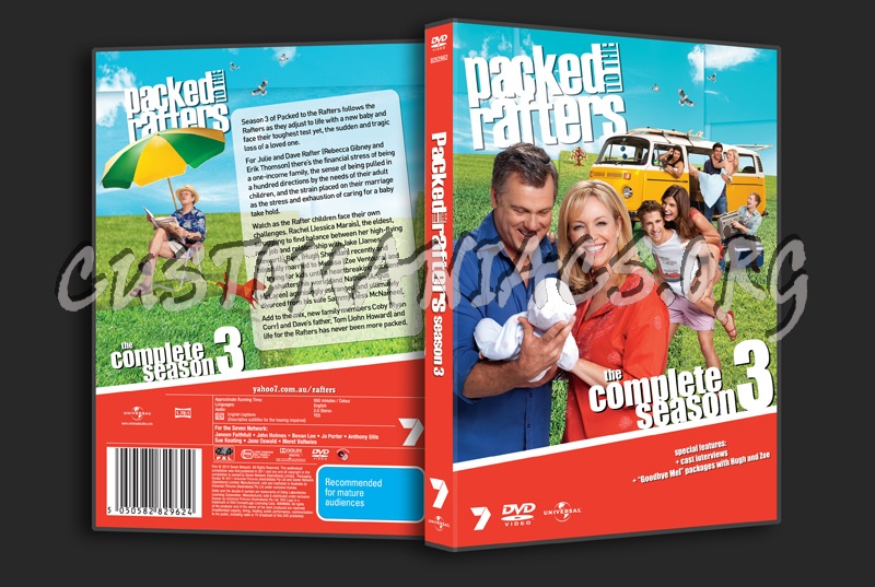 Packed to the Rafters Season 3 dvd cover