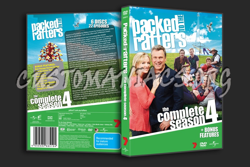 Packed to the Rafters Season 4 dvd cover