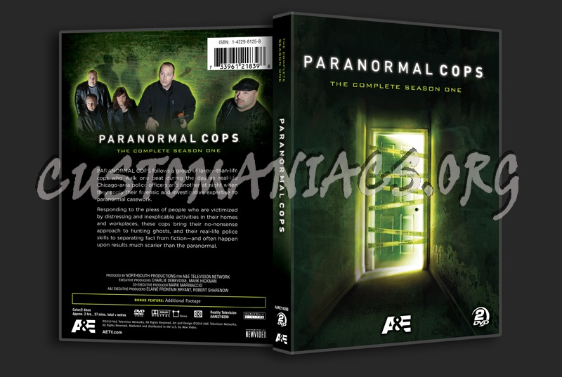 Paranormal Cops Season 1 dvd cover