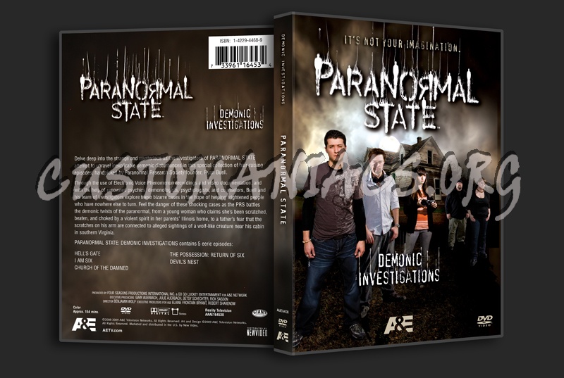 Paranormal State Demonic Investigations dvd cover