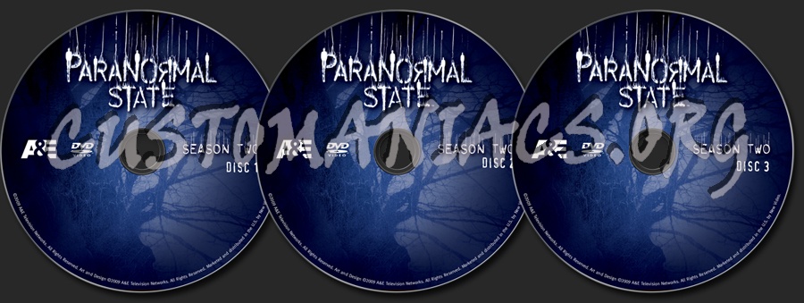 Paranormal State Season 2 dvd label