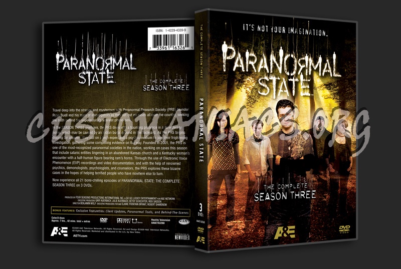 Paranormal State Season 3 dvd cover