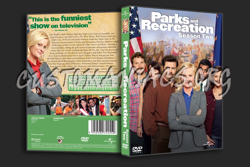 Parks and Recreation Season 2 dvd cover