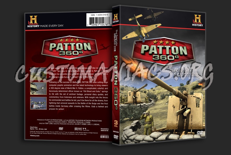 Patton 360 Season 1 dvd cover