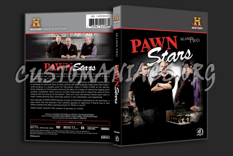 Pawn Stars Season 2 dvd cover