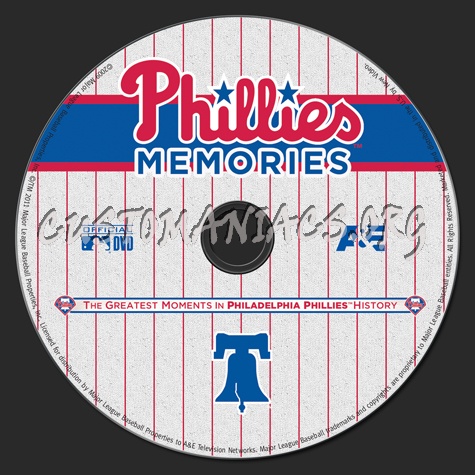 Phillies Memories dvd label