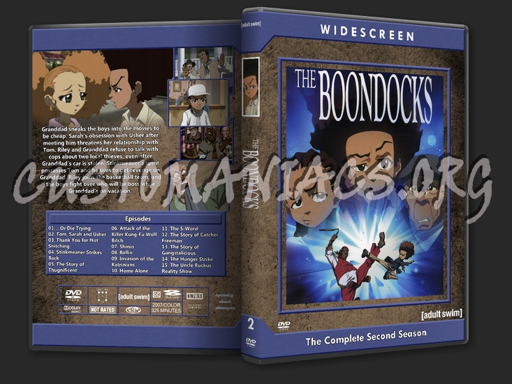 The Boondocks Season 2 dvd cover