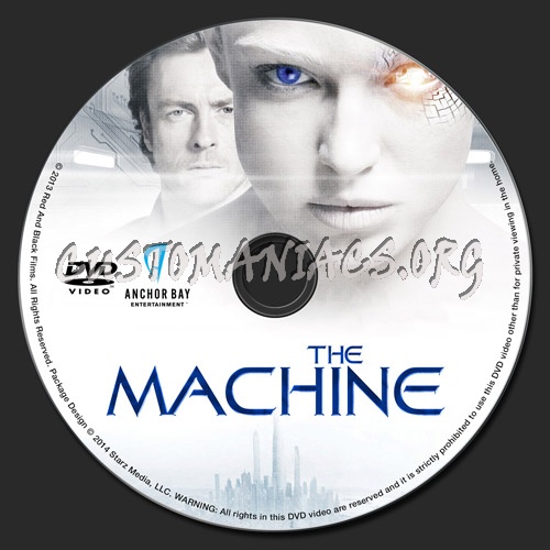 The Machine dvd label