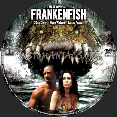 Frankenfish dvd label