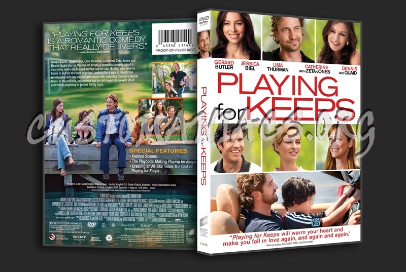 Playing for Keeps dvd cover