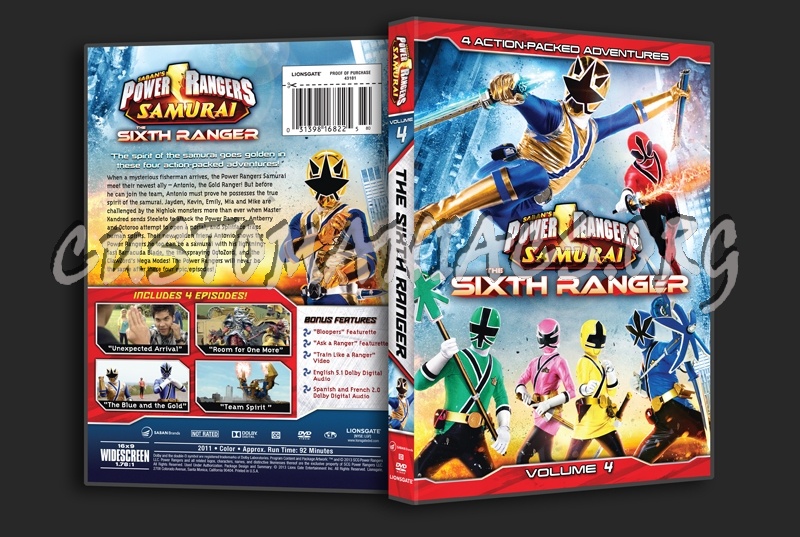 Amazon.com: Power Rangers Samurai: The Sixth Ranger Vol. 4