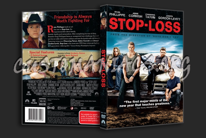 Stop-Loss dvd cover