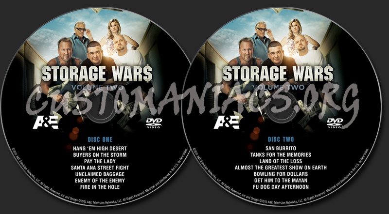 Storage Wars Season 2 dvd label