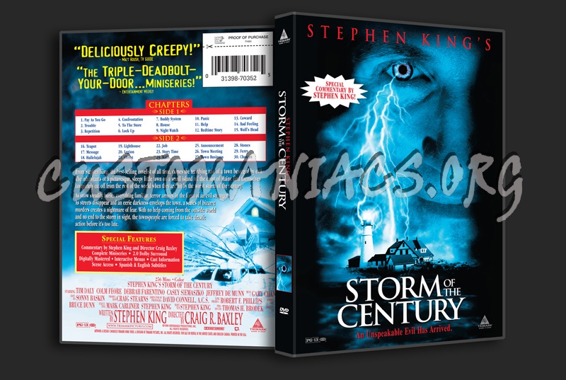 Storm of the Century dvd cover