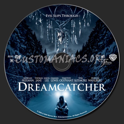 Dreamcatcher (2003) dvd label