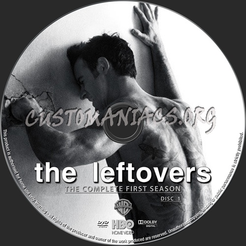 The Leftovers Season 1 dvd label