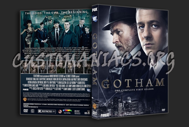 Gotham Season One dvd cover