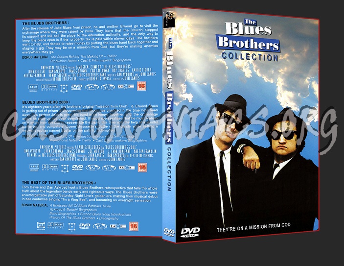 The Blues Brothers collection dvd cover