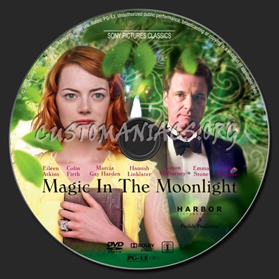 Magic in the Moonlight dvd label