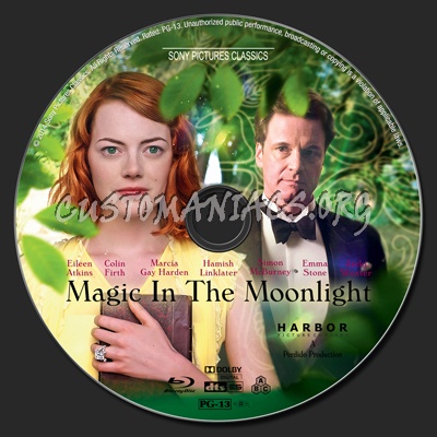 Magic in the Moonlight blu-ray label