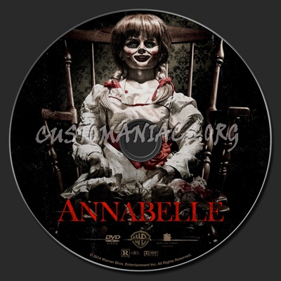 Annabelle dvd label