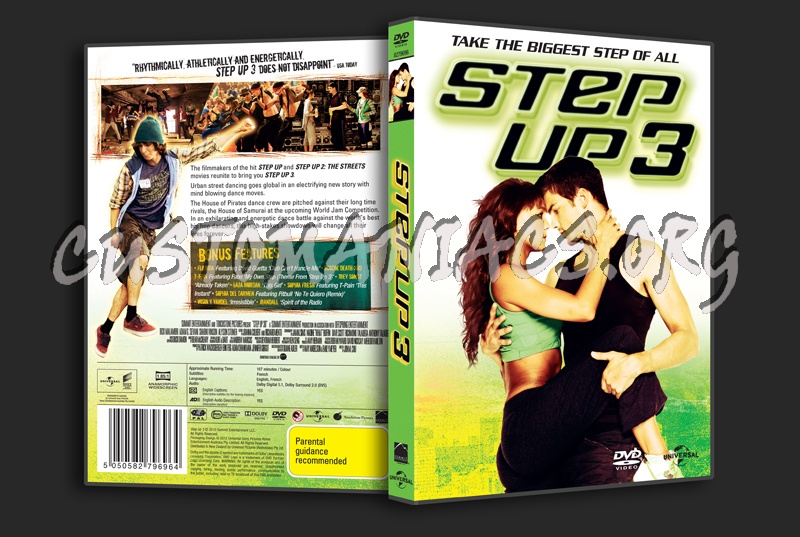 Step Up 3 dvd cover