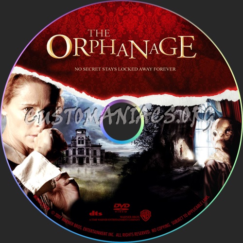 The Orphanage (El Orfanato) dvd label