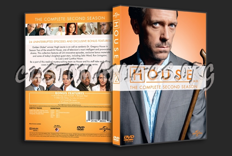House MD Season 2 dvd cover