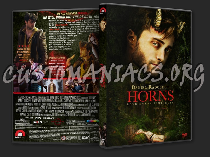 Horns dvd cover