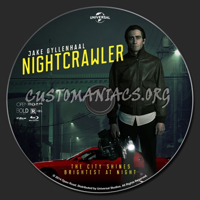 Nightcrawler blu-ray label
