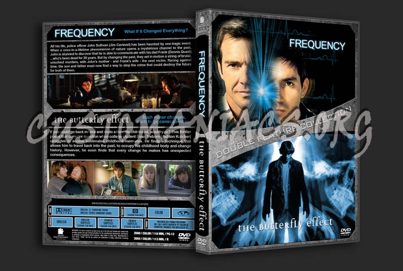 Frequency / The Butterfly Effect Double dvd cover