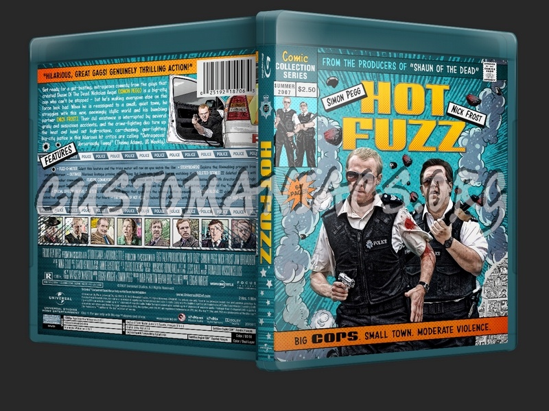 Hot Fuzz blu-ray cover