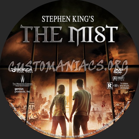 The Mist dvd label