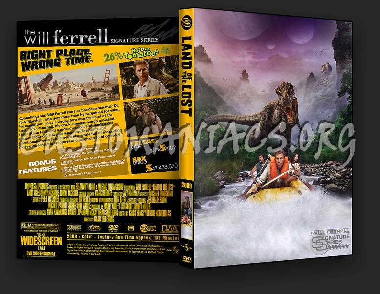 Land of the Lost dvd cover