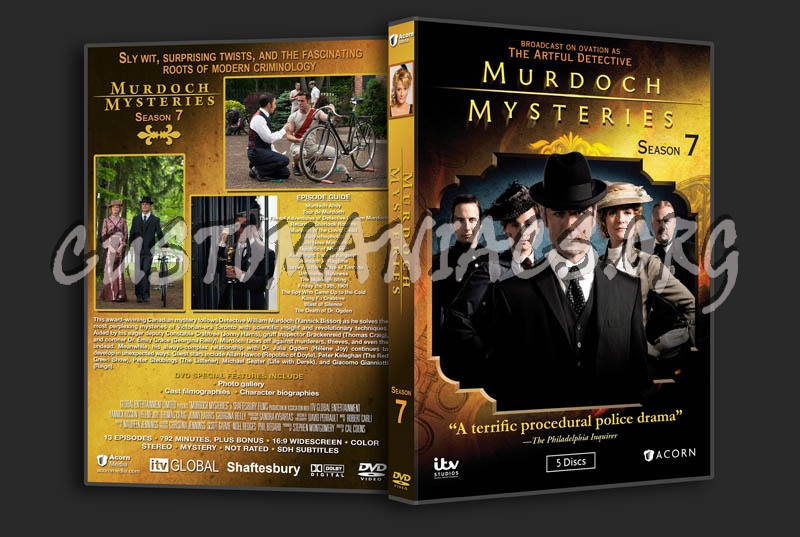 Murdoch Mysteries - Season 7 dvd cover