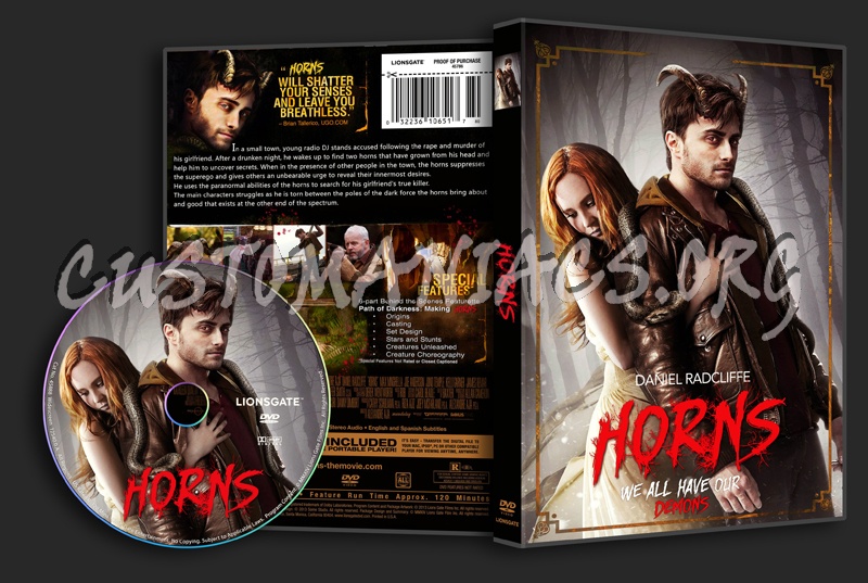 Horns dvd cover