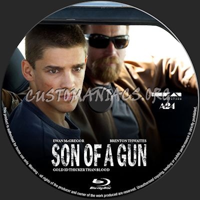 Son of a Gun blu-ray label