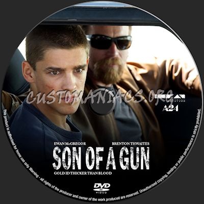 Son of a Gun dvd label