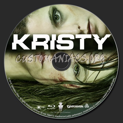 Kristy dvd label