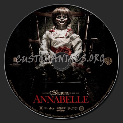 Annabelle dvd label
