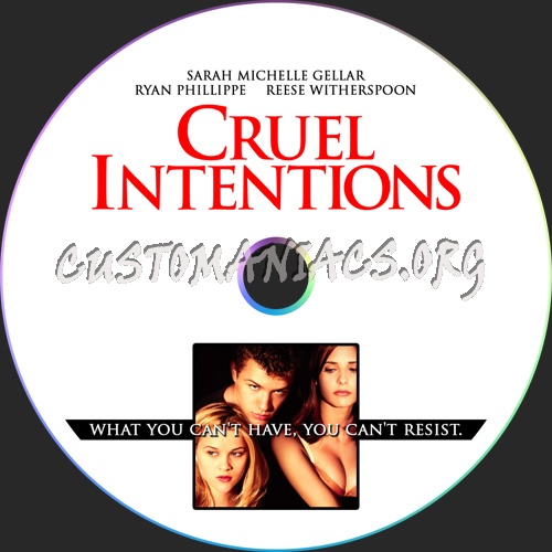 Cruel Intentions dvd label