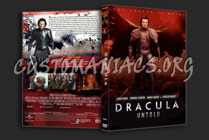 Dracula Untold dvd cover