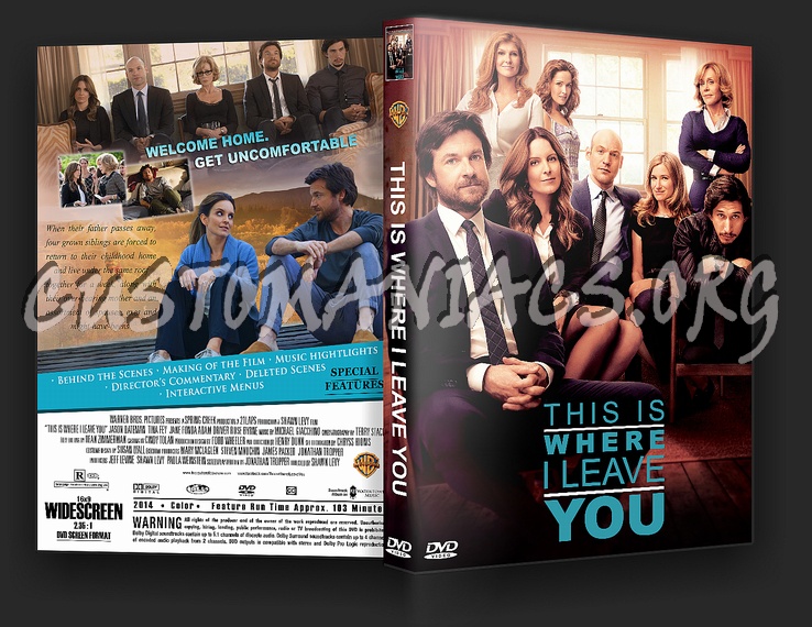 This is Where I Leave You dvd cover