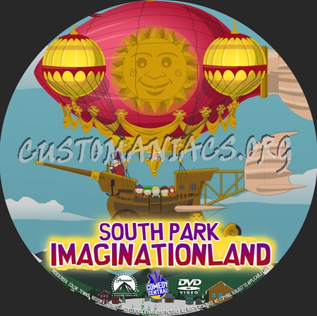 South Park : Imaginationland dvd label