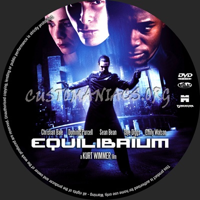 Equilibrium dvd label